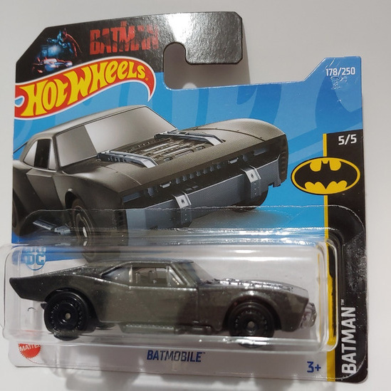 Hot Wheels 2022 - Batmobile - The Batman 5/5 [Gray] 178/250