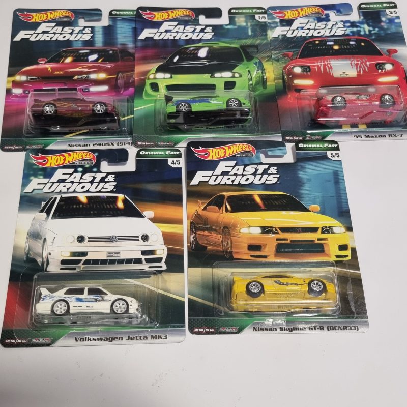 Hot Wheels Premium - Velozes e Furiosos - Hot Wheels - Set completo